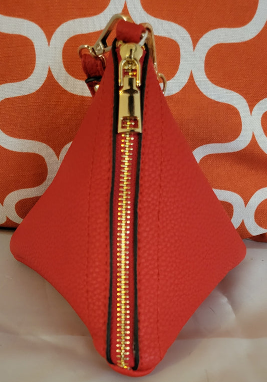 *NEW* Red Pyramid Wristlet