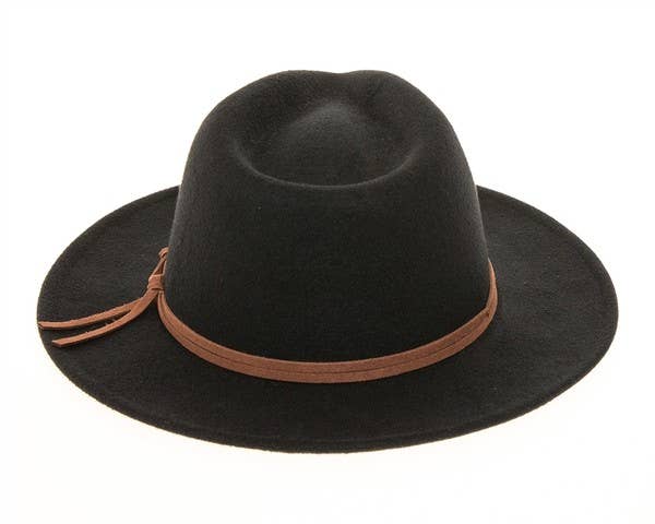 FEDORA HAT: Olive / ONE SIZE