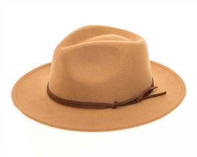 FEDORA HAT: Olive / ONE SIZE