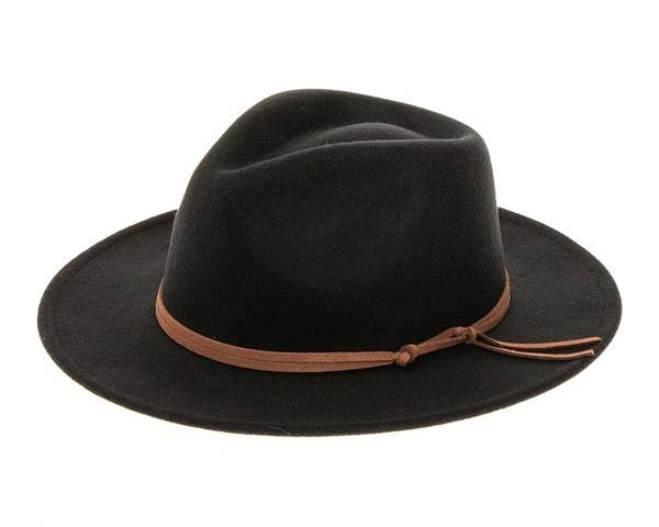 FEDORA HAT: Olive / ONE SIZE