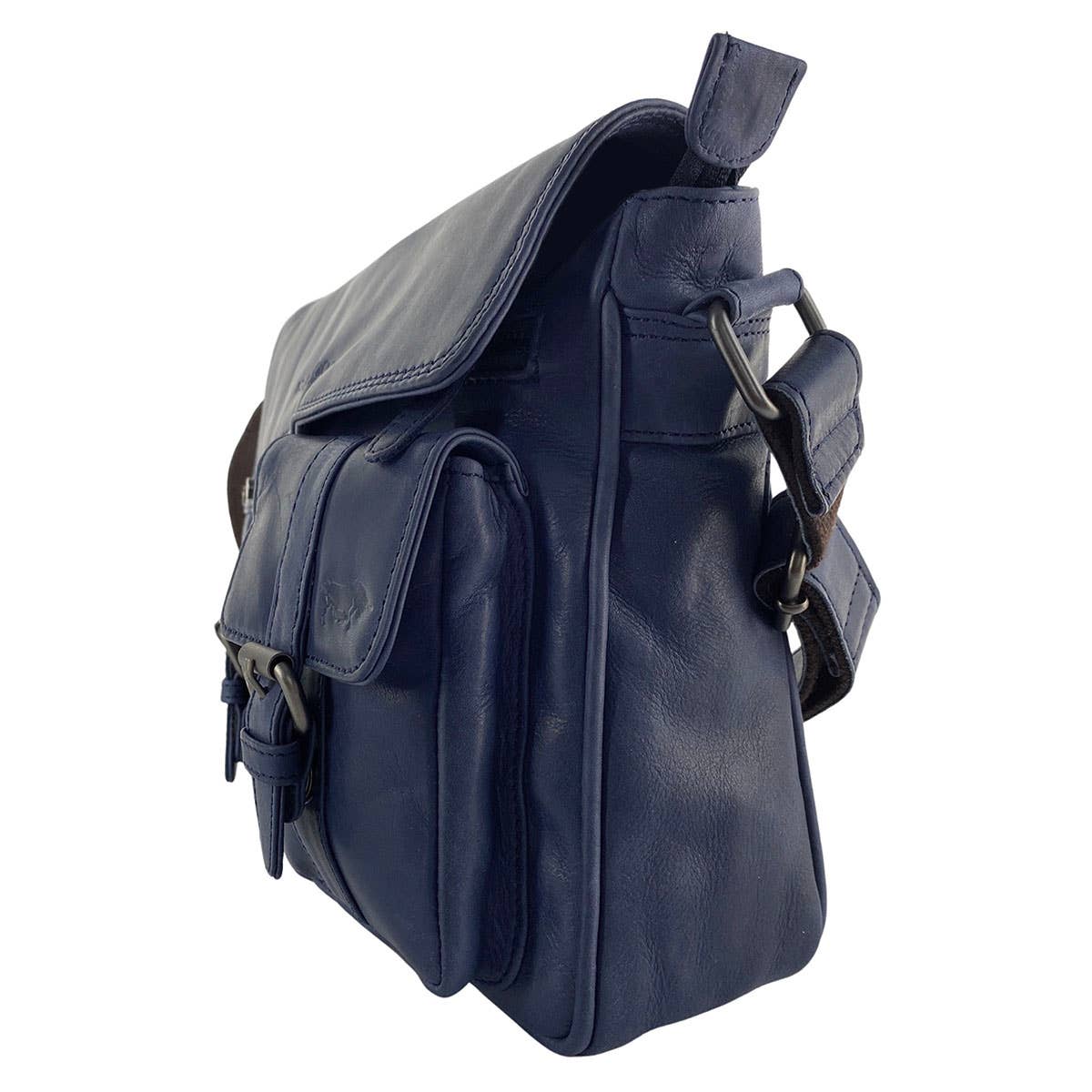 Messenger Bag - Shoulder Bag Leather - 6 colours - Arrigo: Red