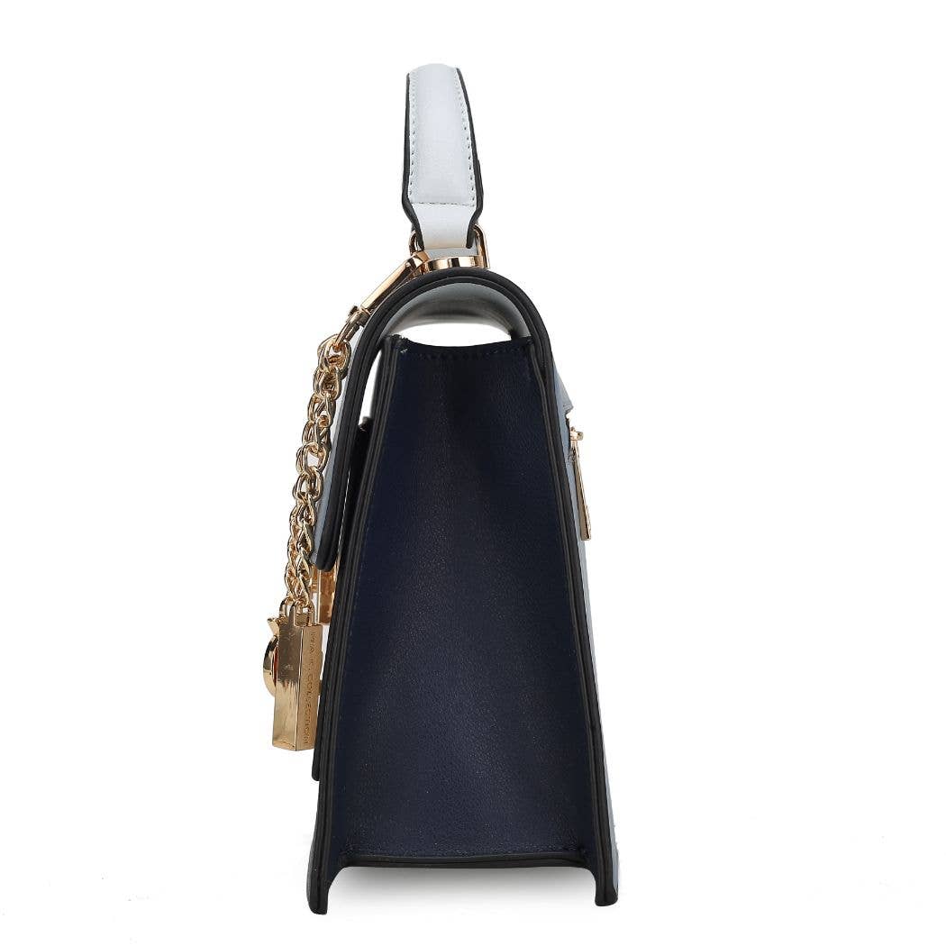 MKF Collection Quinzel Shoulder Bag by Mia K: Beige