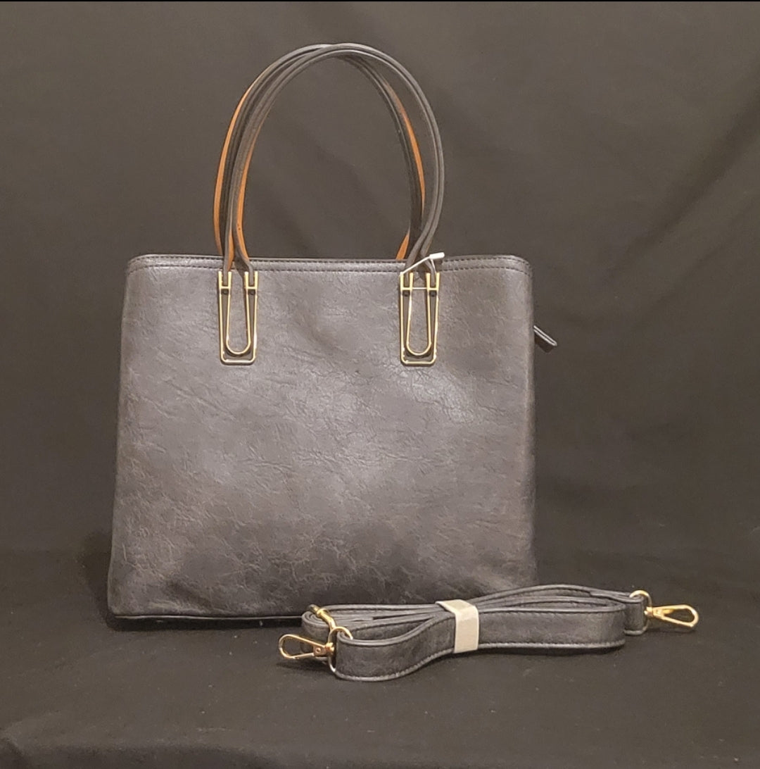 Dark Gray Handbag