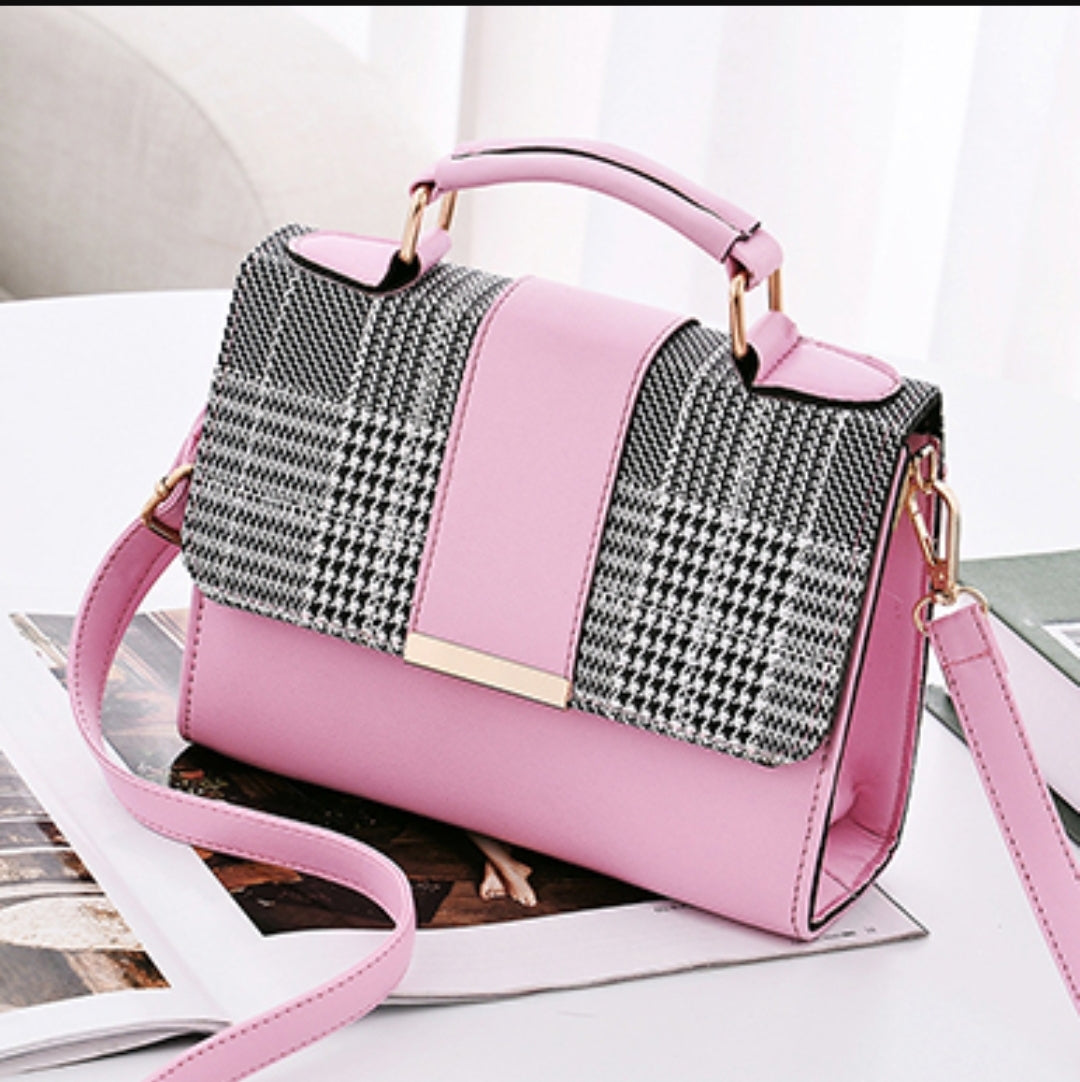 Plaid Flap Women's Handbag