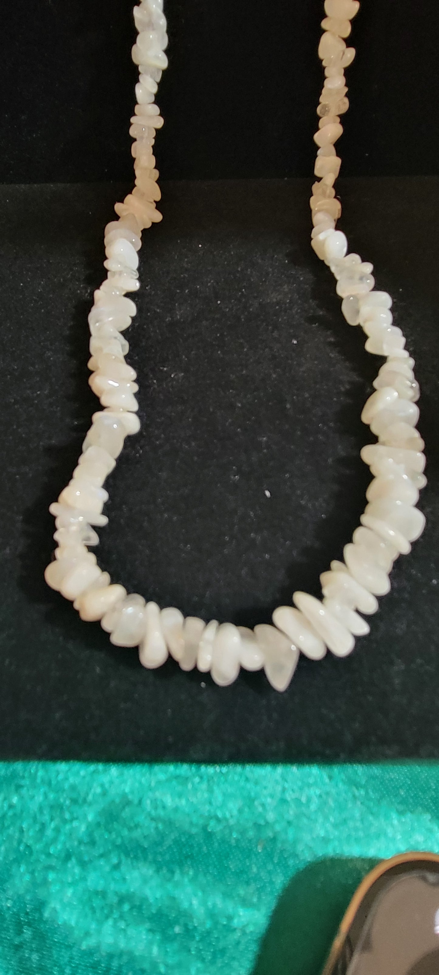 White Stone Necklace