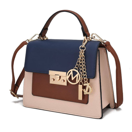 MKF Collection Quinzel Shoulder Bag by Mia K: Beige